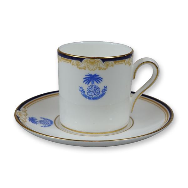 Wedgwood Bone China Demitasse Cup and Saucer, Cavendish Pattern