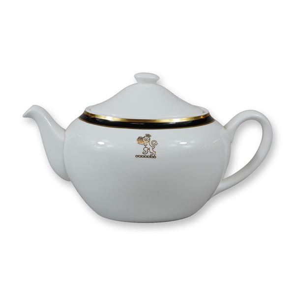 Wedgwood Bone China Cunard Line Queen Mary 2 Britannia Class Teapot