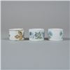 Image 2 : 3pc Wedgwood Bone China Napkin Rings