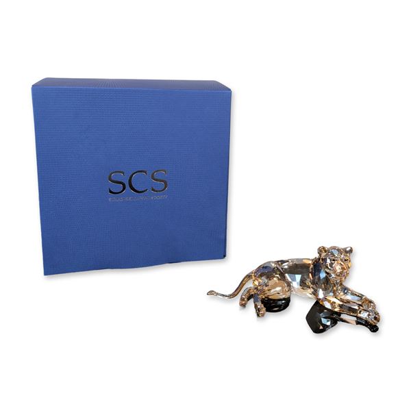 Swarovski Crystal SCS 2016 Annual Edition Figurine, Lion Mother