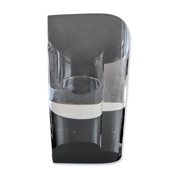 Steuben Clear Crystal Heart Paperweight