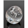 Image 2 : Steuben Signed Crystal Apple Paperweight