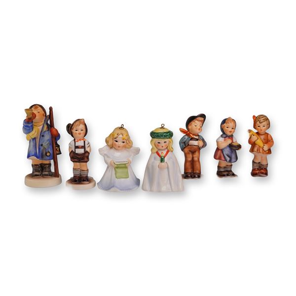 7pc Goebel Hummel Figurines and Angel Ornaments