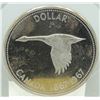 Image 2 : #3 1967 Canada Silver Dollar Coin Paperweight