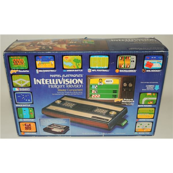#6 Intellivision Video Game System Boxed 1979