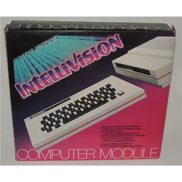 #7 Intellivision Computer Module Boxed 1983