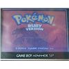 Image 21 : #16 Game Boy Advance GBA Pokémon Ruby CIB Works!