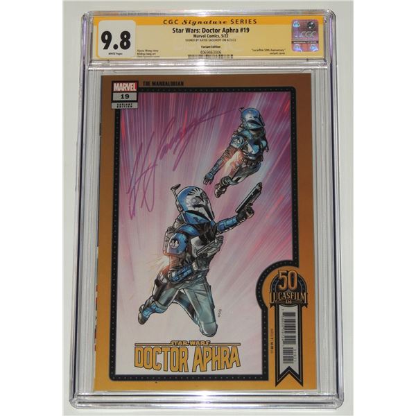 #33 Signed CGC 9.8 Star Wars Doctor Aphra #19