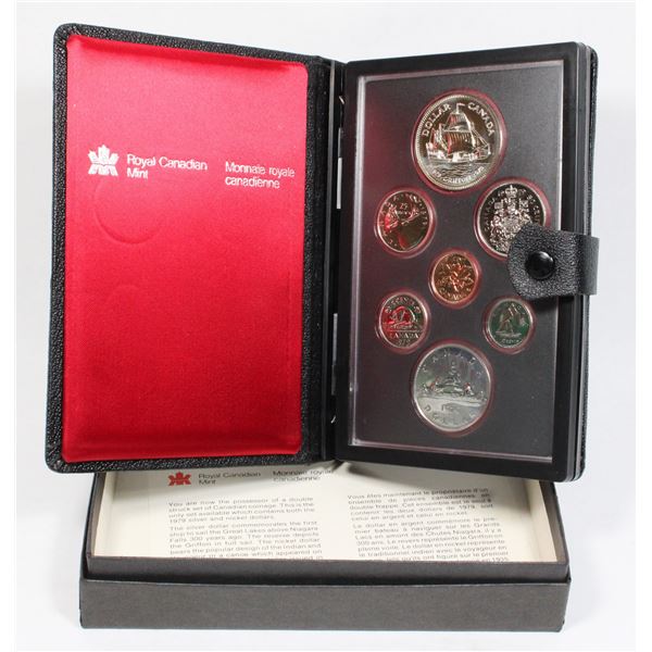 #34 1979 Canada Double Dollar Set Silver Dollar
