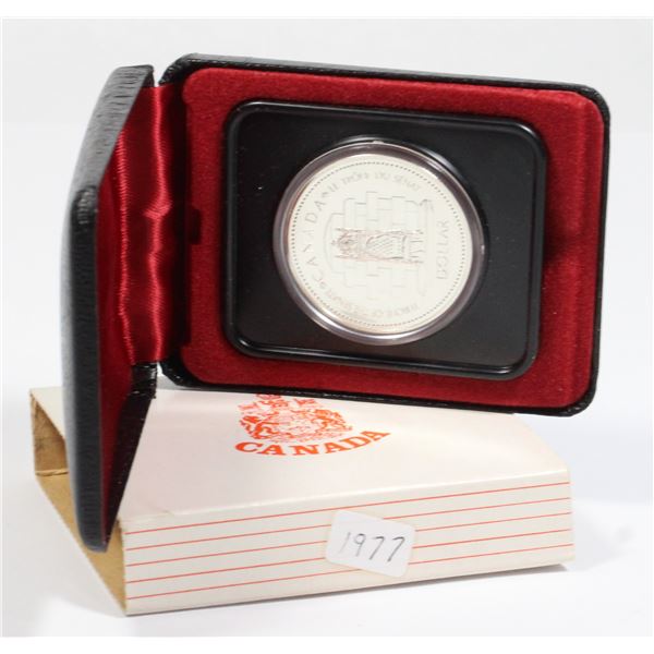 #37  1977 Canada Dollar Cased Senate Design