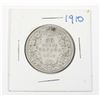 Image 1 : #41 1910 Fifty Cents Canada Silver Coin