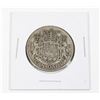 Image 1 : #48 1937 Fifty Cents Canada Silver Coin