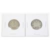 Image 1 : #51 Lot 1910's Worn 25 Cents Canada Silver Coins
