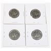 Image 1 : #56 1973 25 Cents Canada RCMP Quarter Lot of 4