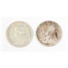 Image 2 : #58 1915 1919 10 Cents Canada Silver Coins Lot
