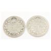 Image 1 : #59 1928 1936 10 Cents Canada Silver Coins Lot