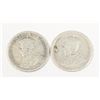 Image 2 : #59 1928 1936 10 Cents Canada Silver Coins Lot