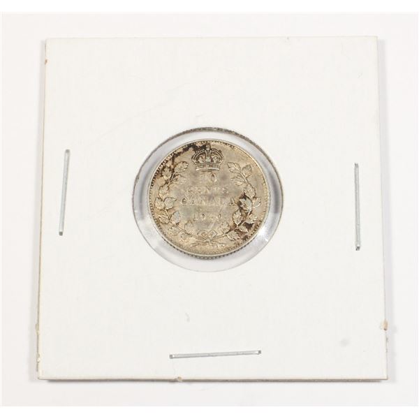 #60 1920 10 Cents Canada Silver Coin