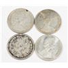 Image 2 : #63 1968 10 Cent Silver Dimes Canada Lot of 4