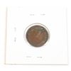 Image 1 : #72 1900 Netherlands 1 Cent Coin Holed