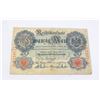 Image 1 : #81 1910 Germany 20 Reichsmarks Banknote Bill