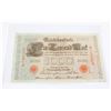 Image 1 : #82 1910 Germany 1000 Reichsmarks Banknote Bill