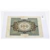 Image 2 : #83 1920 Germany 100 Reichsmarks Banknote