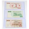 Image 2 : #89 2008 Zimbabwe Hyperinflation Banknotes