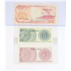 Image 2 : #90 Lot of 3 Indonesian 5 10 100 Sen Banknotes