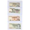 Image 1 : #92 Lot of 4 1980's Polish Poland Banknotes Bills