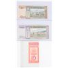 Image 2 : #95 Lot of 3 Mongolia Banknotes Paper Money Bills