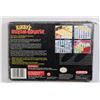 Image 4 : #100 Nintendo SNES Game Kirby's Dream Course CIB