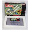 Image 1 : #102 Nintendo SNES GameWings 2 Aces High Boxed