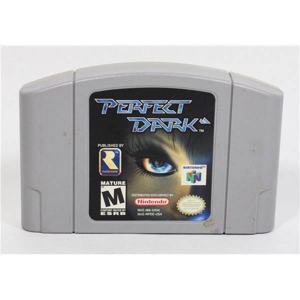 #115 Nintendo 64 N64 Game Perfect Dark