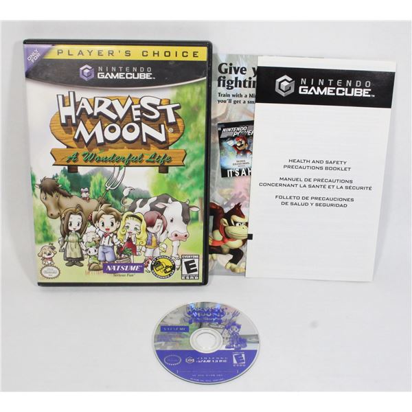 #116 Gamecube Harvest Moon A wonderful Life
