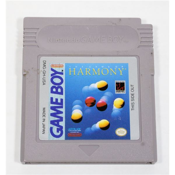 #123 Nintendo Game Boy The Game of Harmony
