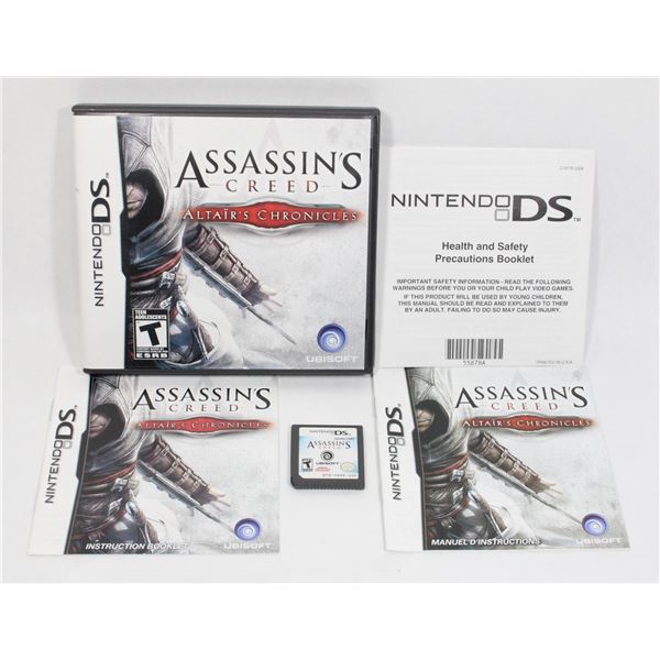 #125 CIB Nintendo DS Assassin's Creed Altair's