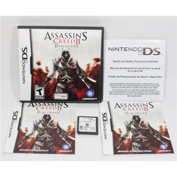 #126 CIB Nintendo DS Assassin's Creed II