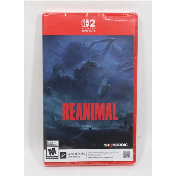 #129 Sealed Nintendo Switch 2 Reanimal Game