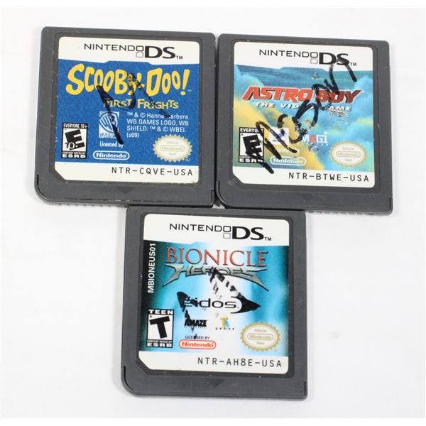 #134 Nintendo DS Bionicle Astroboy Scooby-Doo Lot