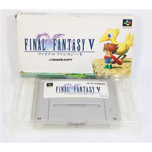 #148 Japan Super Famicom SNES  Final Fantasy V