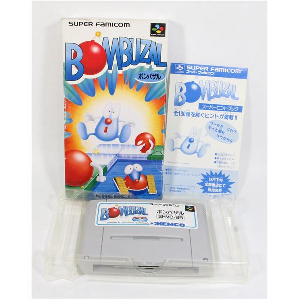 #156 Japan Super Famicom SNES Bombuzal