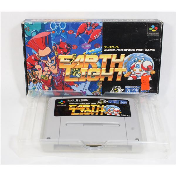 #160 Japan Super Famicom SNES  Earth Light