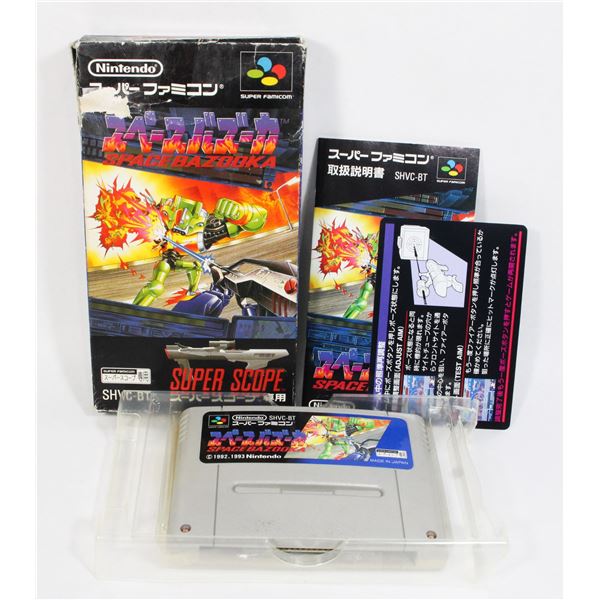 #161 Japan Super Famicom SNES Space Bazooka CIB