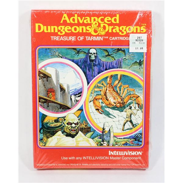#166 Sealed Intellivision Dungeons & Dragons Game