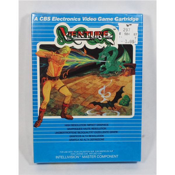 #167 Sealed Intellivision Game Venture