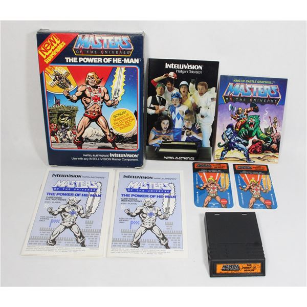 #171 Intellivision Game The Power of He-Man CIB