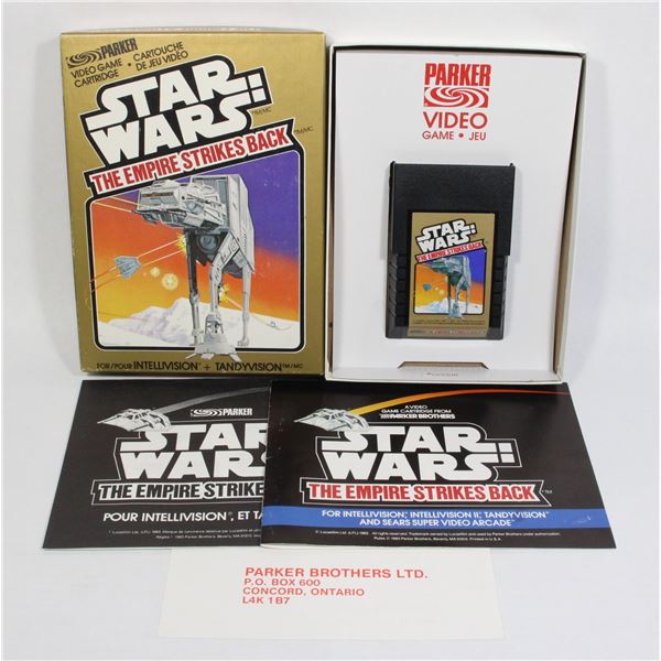 #174 Star Wars The Empire Strikes Back  Game CIB