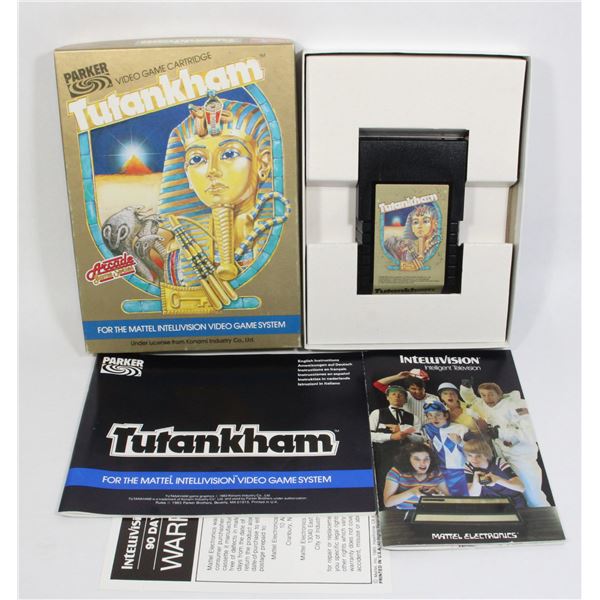 #181 Intellivision Game Tutankham CIB