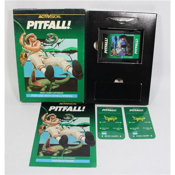 #190 Intellivision Game Pitfall! CIB